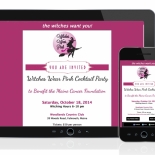 Witches Wear Pink Mailchimp Newsletter